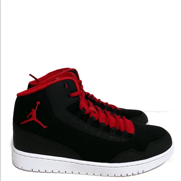 jordan executive white red